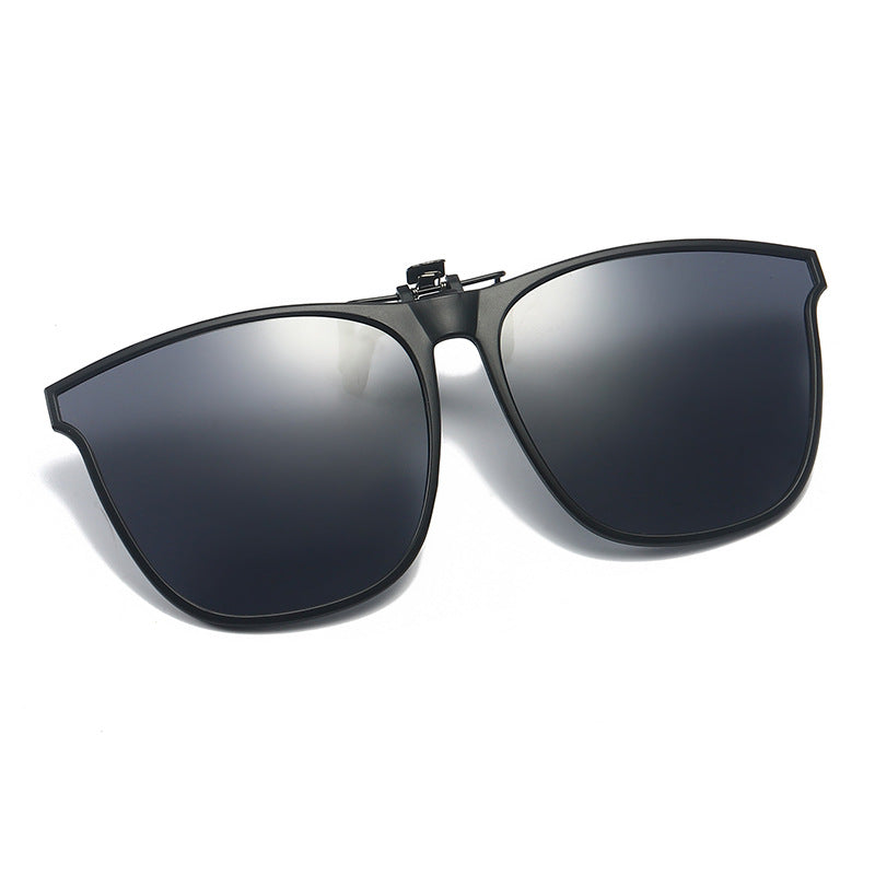 Nouveaux lunettes de soleil pliantes à clip polarisées