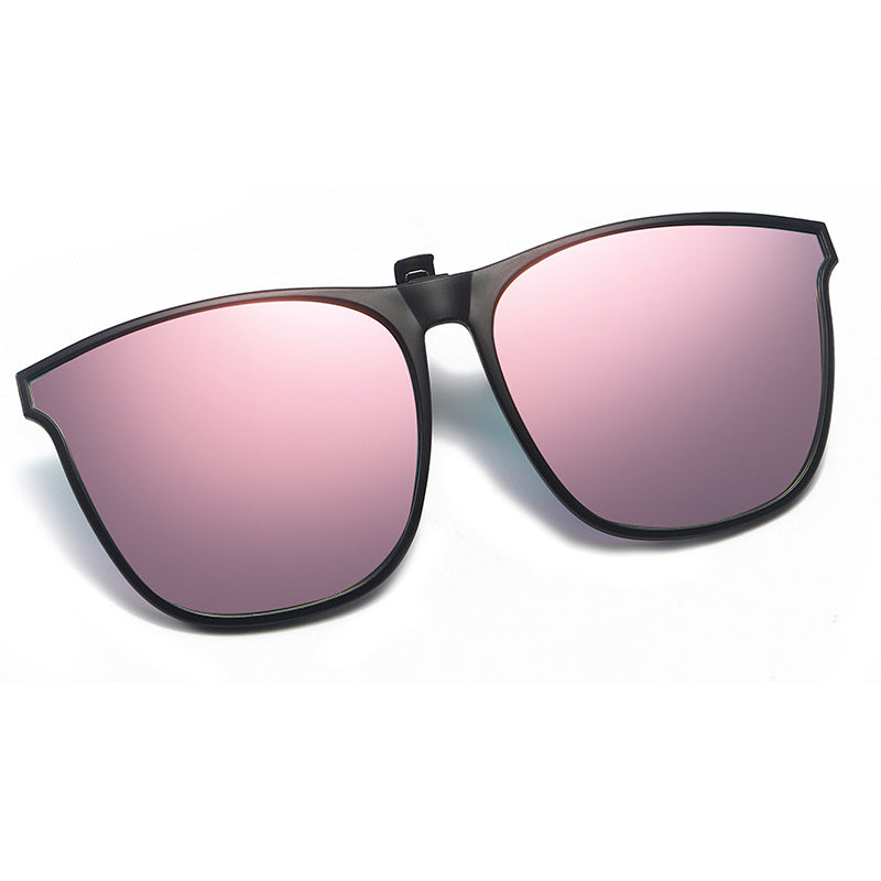 Nouveaux lunettes de soleil pliantes à clip polarisées