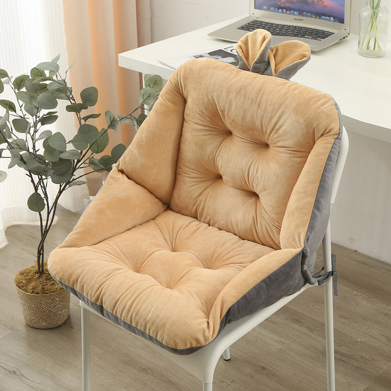 Orthopedic seat cushion for pressure relief of the tailbone, back & sciatic nerve
