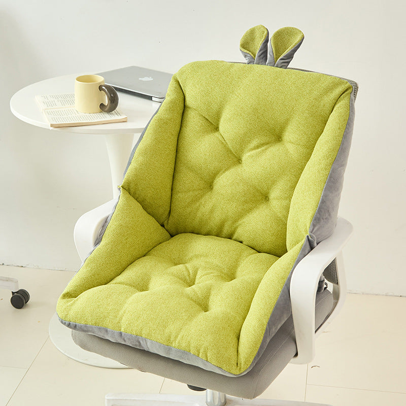Orthopedic seat cushion for pressure relief of the tailbone, back & sciatic nerve