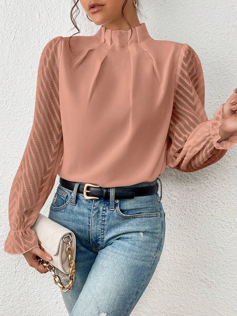 Elegant Sleeve Blouse for Women Malou - Feminine Style