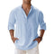 Linen shirt for men - breathable and stylish for spring and summer