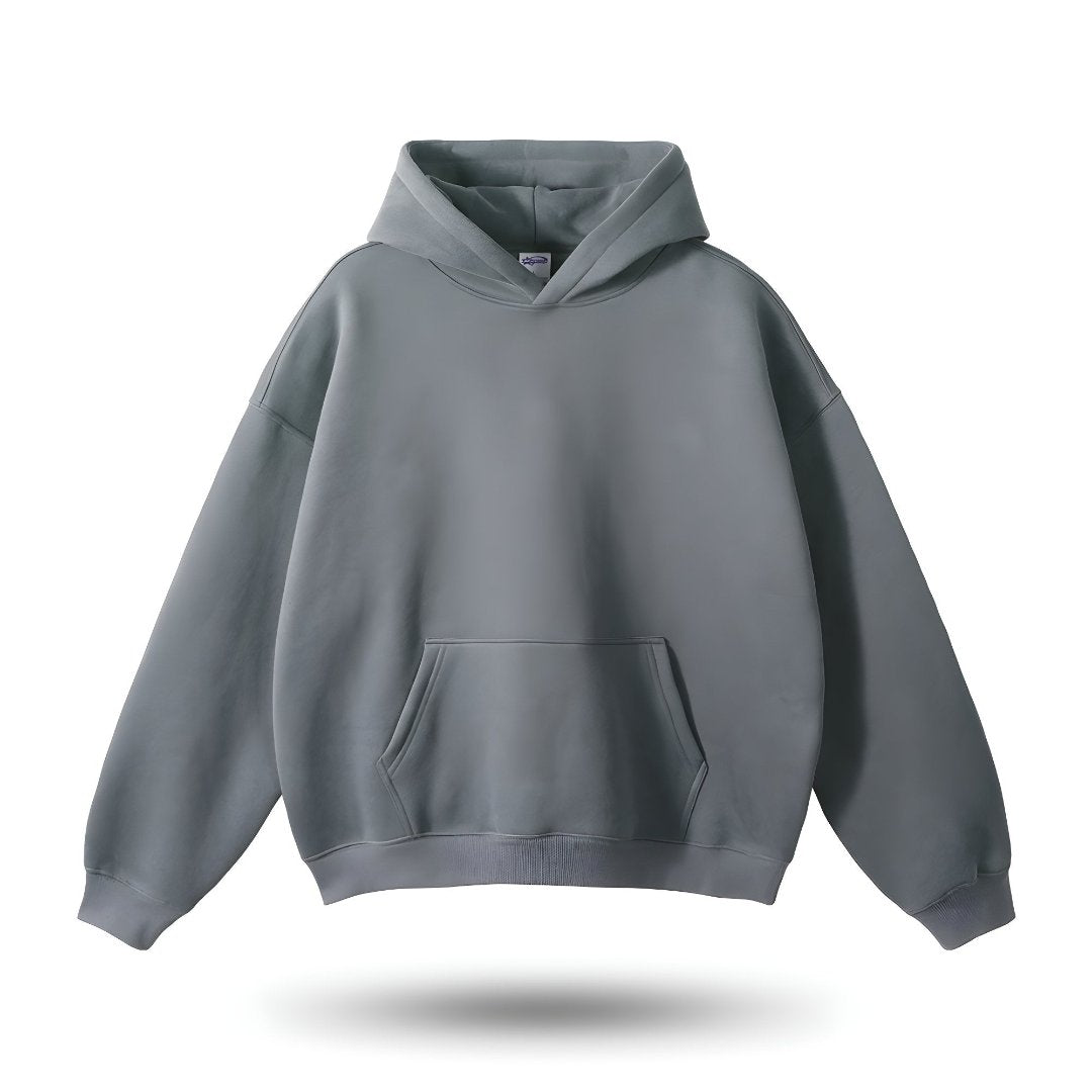 Sweat à capuche oversize avec poche kangourou