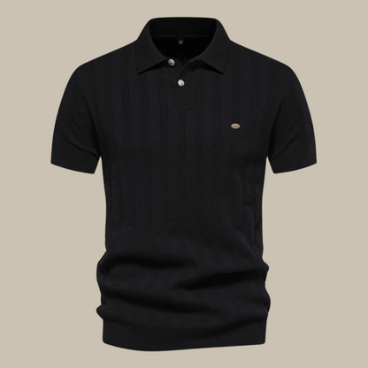 Finn | Stylish Short-Sleeve Merino Polo