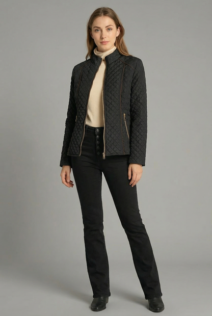 Stylish quilted jacket for women
