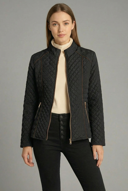 Stylish quilted jacket for women