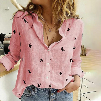 Blouse brodée