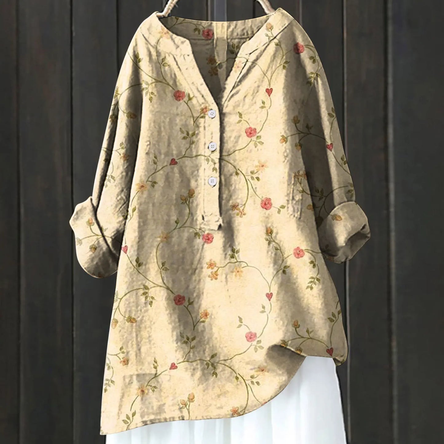 Qinna - Cotton-Linen Shirt