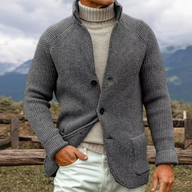 Jett - KNIT CARDIGAN IN A COARSE KNIT LOOK
