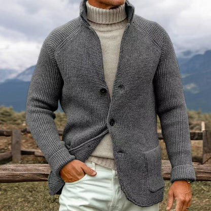 Jett - KNIT CARDIGAN IN A COARSE KNIT LOOK