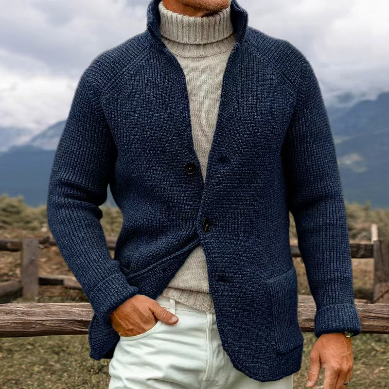 Jett - KNIT CARDIGAN IN A COARSE KNIT LOOK