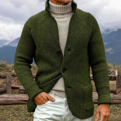 Jett - KNIT CARDIGAN IN A COARSE KNIT LOOK
