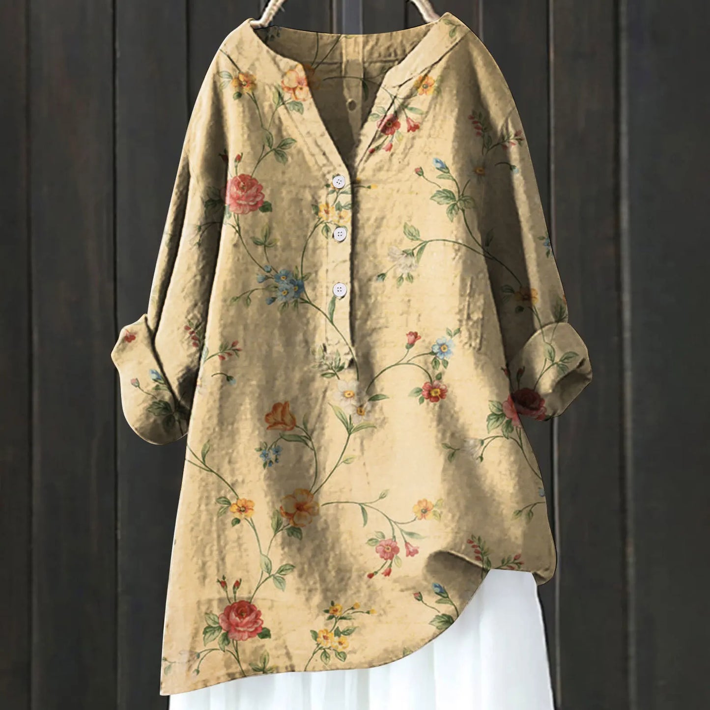 Qinna - Cotton-Linen Shirt