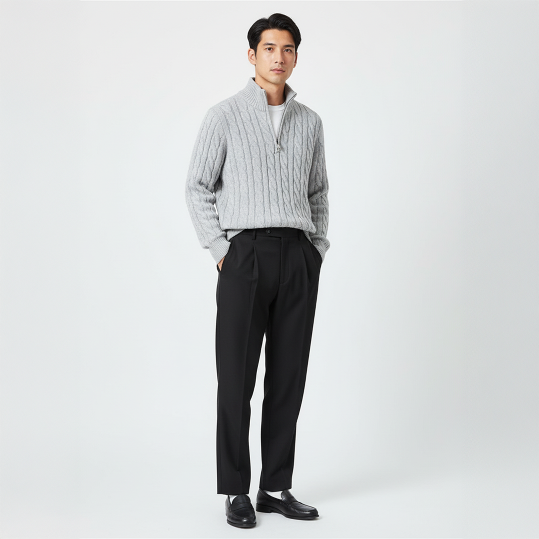 Tenue d'automne – Look Riviera en élégance intemporelle