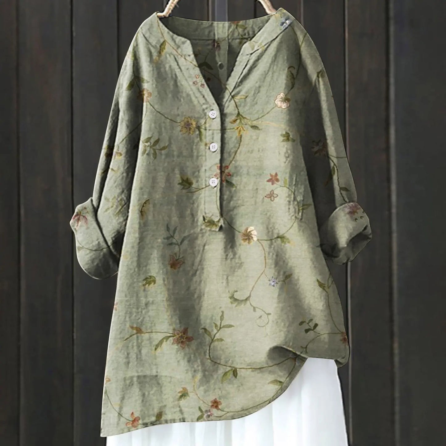 Qinna - Cotton-Linen Shirt