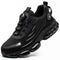 Safety sneakers with steel toe cap and modern comfort