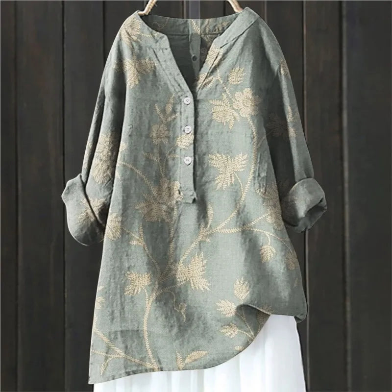 Qinna - Cotton-Linen Shirt