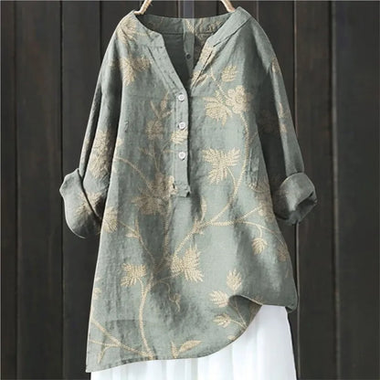 Qinna - Cotton-Linen Shirt