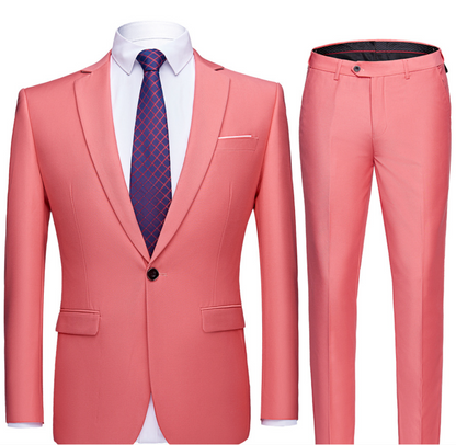 Costume d'affaires 2 pièces pour hommes