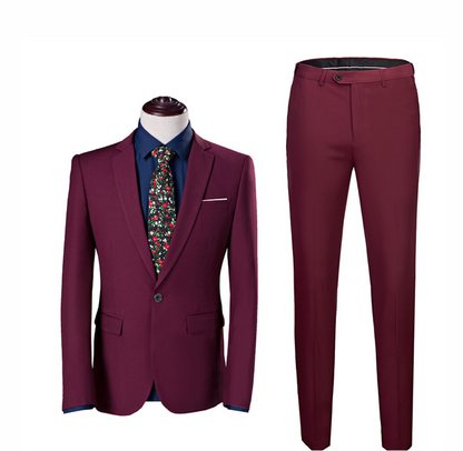 Costume d'affaires 2 pièces pour hommes