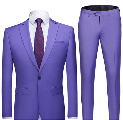 Costume d'affaires 2 pièces pour hommes
