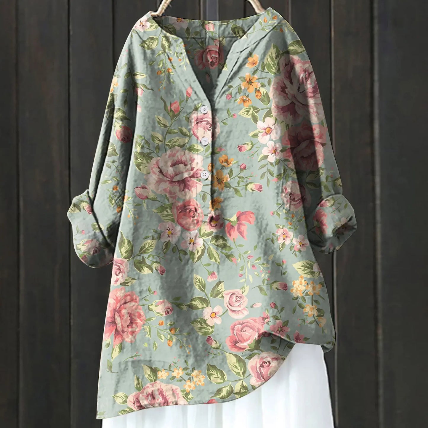 Qinna - Cotton-Linen Shirt