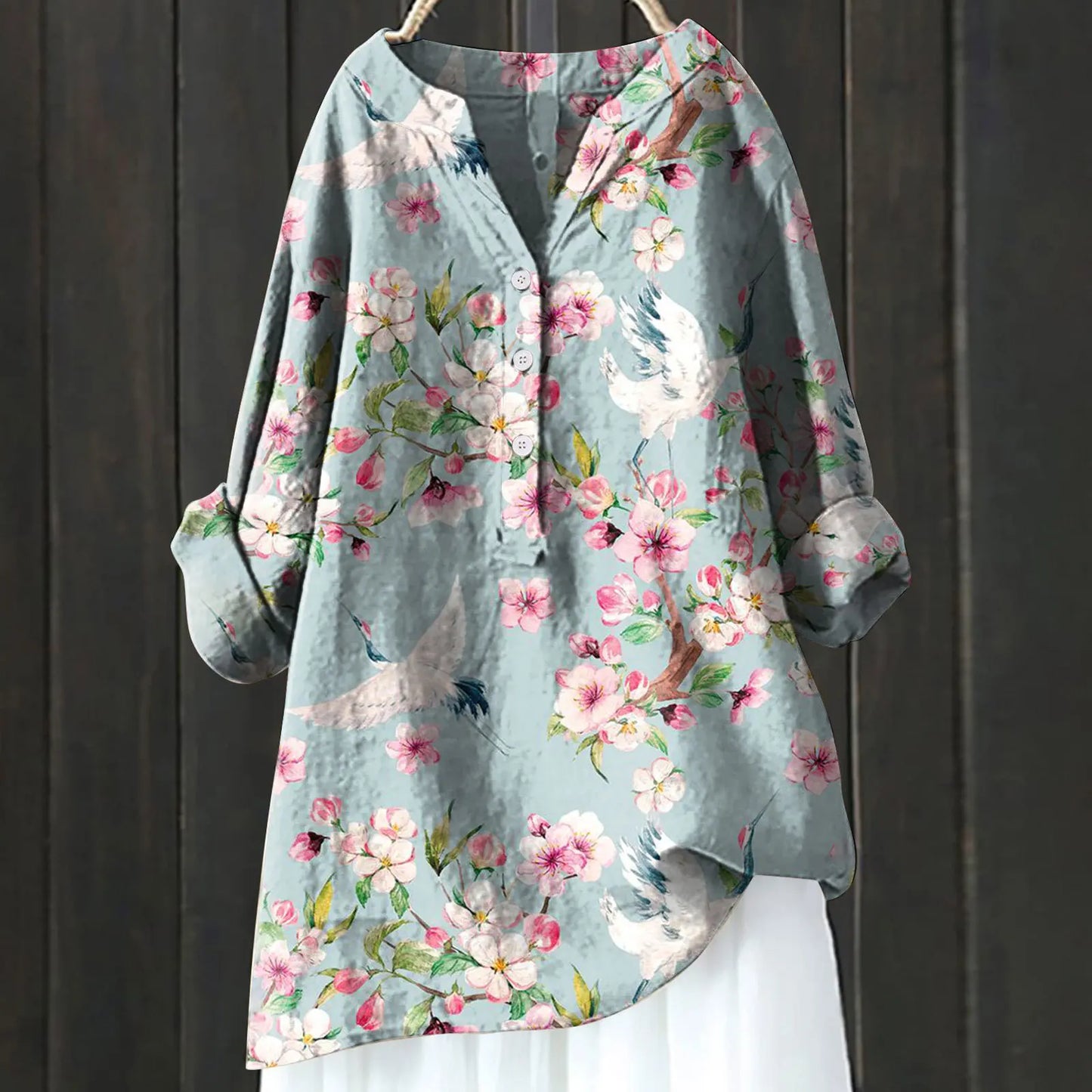 Qinna - Cotton-Linen Shirt