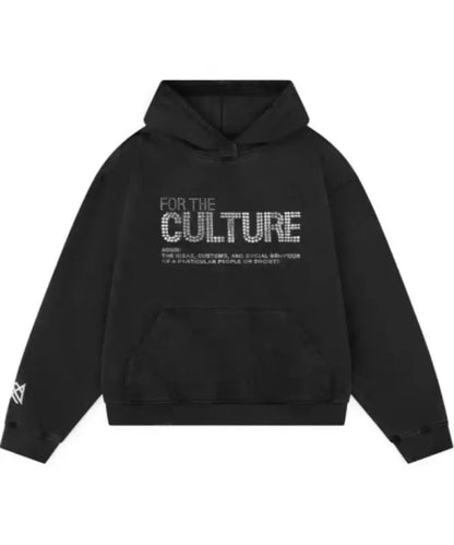 For The Culture Hoodie with Rhinestone Details