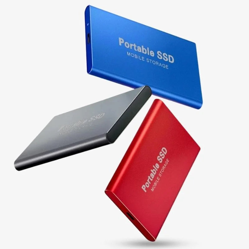 Stockage SSD portable – Disque dur externe rapide pour transfert de données