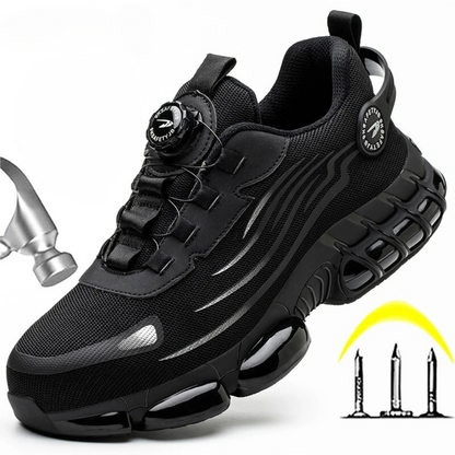 Chaussures de sécurité orthopédiques sportives avec embout en acier pour hommes