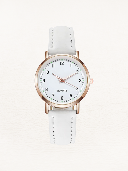 Montre femme Valeria Leren or rose