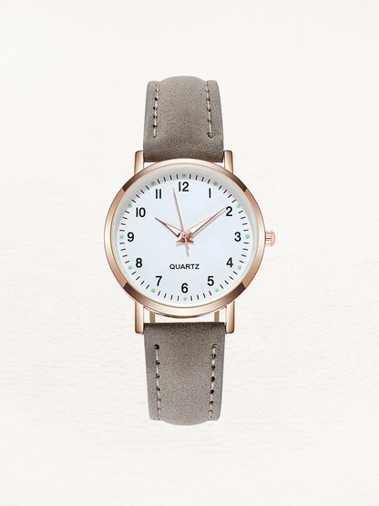 Montre femme Valeria Leren or rose