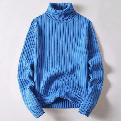 Pull col roulé homme en laine mérinos - Wyatt