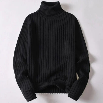 Pull col roulé homme en laine mérinos - Wyatt