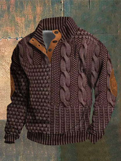 Casual sweater with buttons for a simple and elegant look