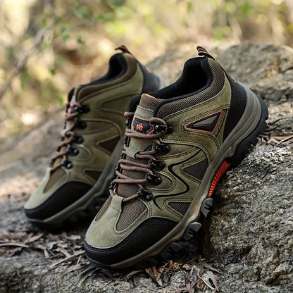 Chaussures de randonnée robustes pour hommes - Chaussures de plein air imperméables