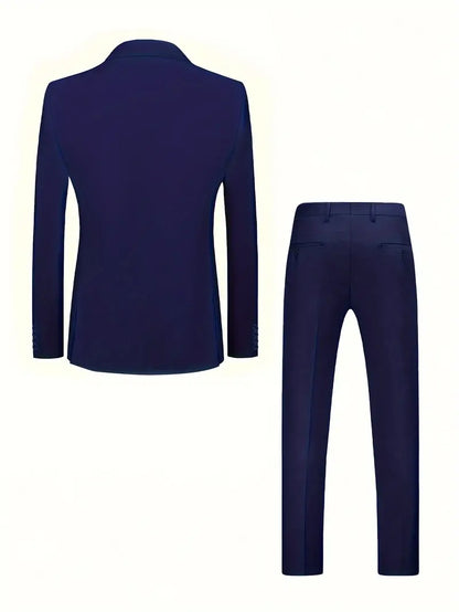 Costume d'affaires 2 pièces pour hommes