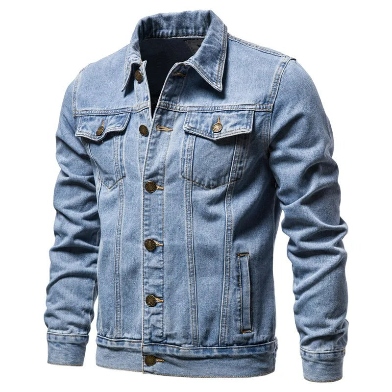 Julian | Veste en jean confortable pour hommes
