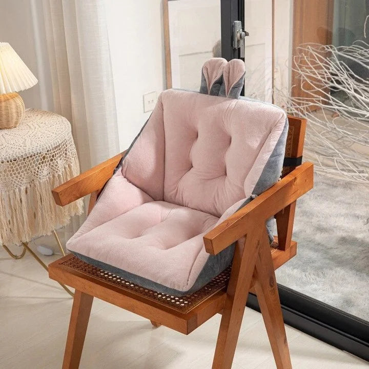 Orthopedic seat cushion for pressure relief of the tailbone, back & sciatic nerve
