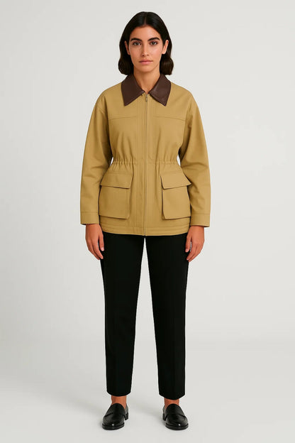 Veste Barn pour femme | Veste d'automne classique avec une touche moderne