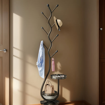 BranchLine porte-manteau sur pied - rangement intelligent et élégant