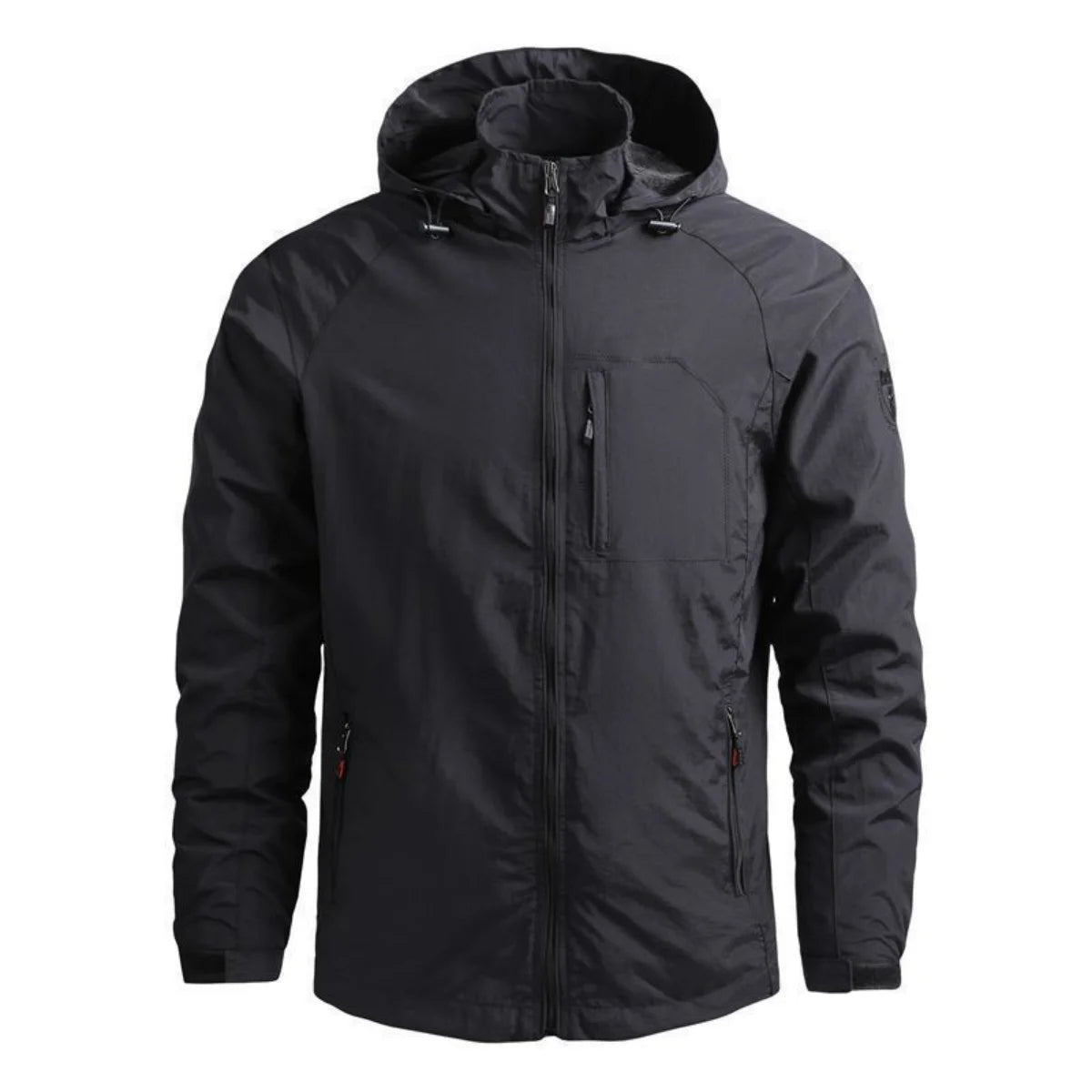Veste légère coupe-vent cargo pour hommes