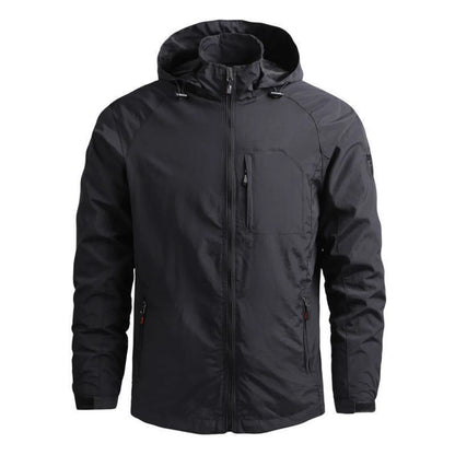 Veste légère coupe-vent cargo pour hommes