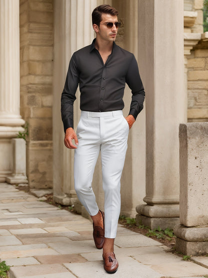 Finn | Chemise SlimFit stretch unie