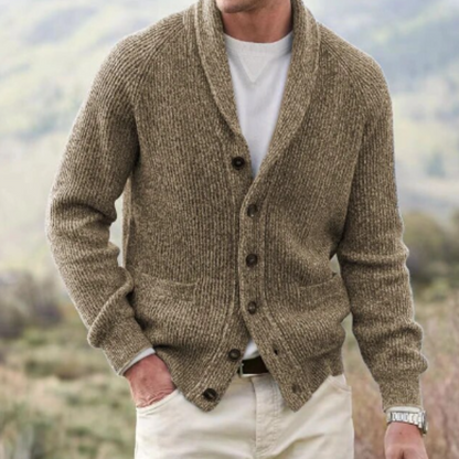 Gilet homme en laine Heritage col en V