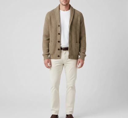 Men's Wool Cardigan