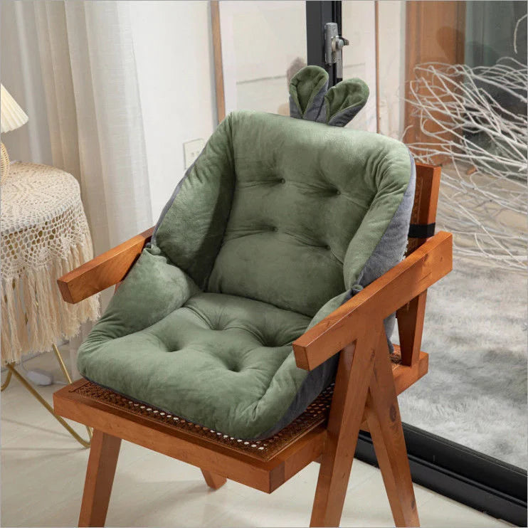 Orthopedic seat cushion for pressure relief of the tailbone, back & sciatic nerve