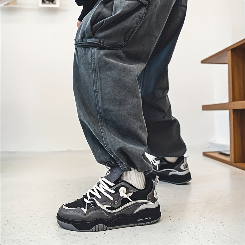 Chaussures de sport géométriques - décontractées et tendance