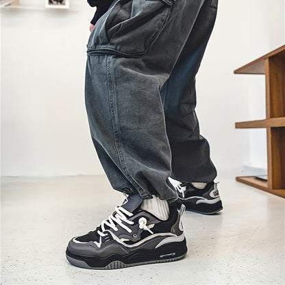 Chaussures de sport géométriques - décontractées et tendance