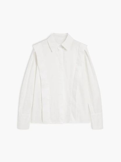 Chemise carrée noire femme en coton léger, avec plusieurs boutons, disponible en plusieurs coloris.